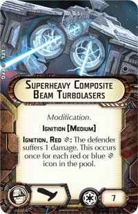 Superheavy Composite Beam Turbolasers